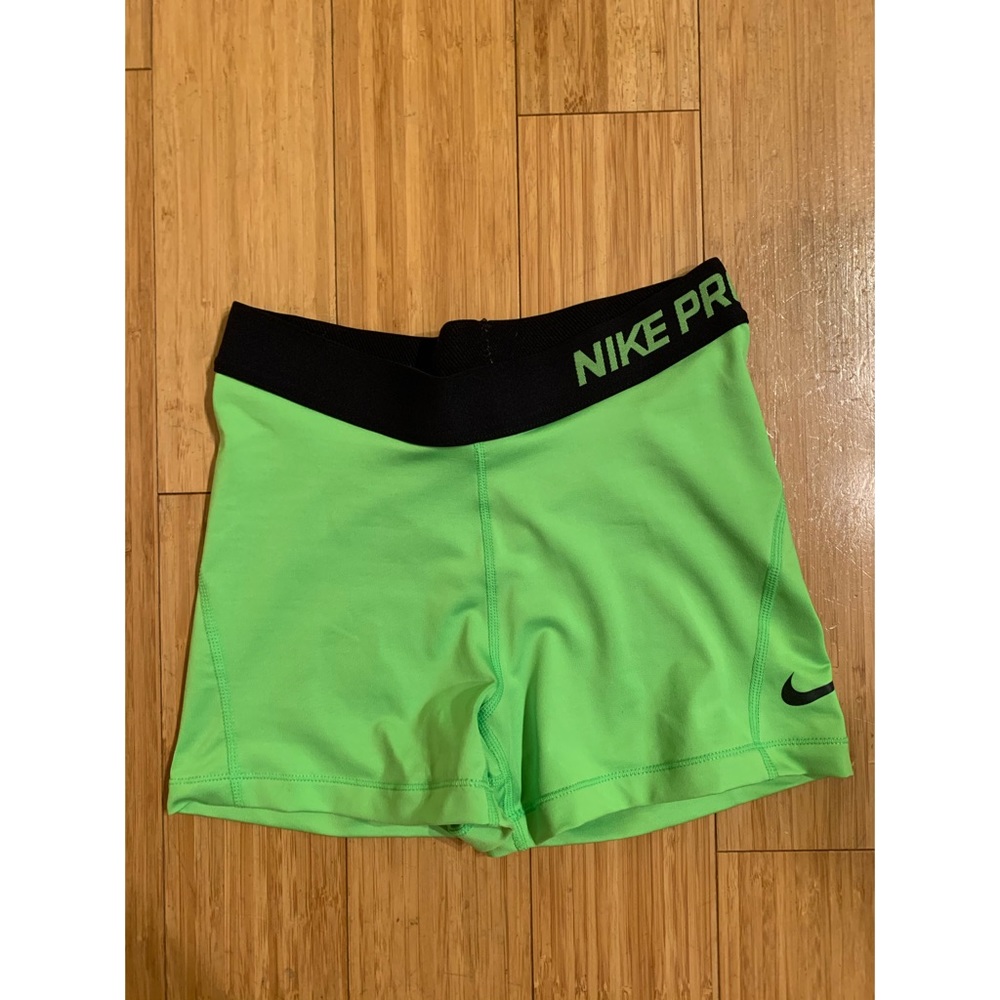 Lime Green Nike Pros